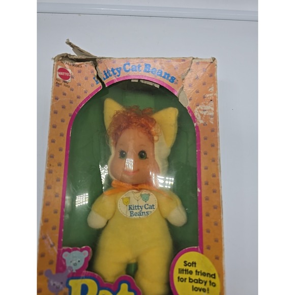 New Kitty Cat Beans, Mattel 1983 RARE - Picture 3 of 12